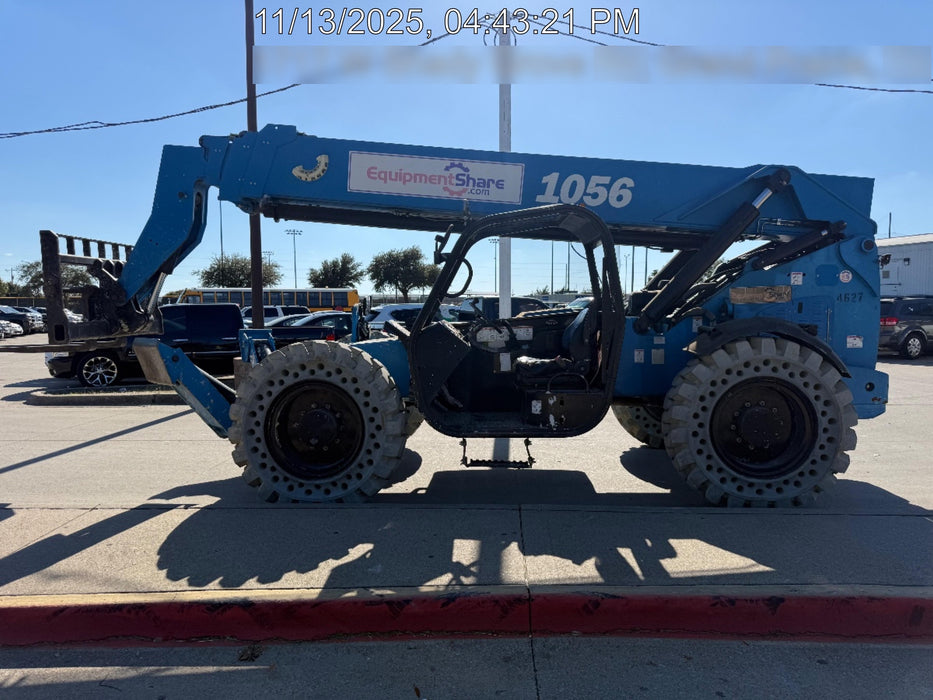 2017 Genie GTH-1056 Genie GTH1056, Solid Tires, 60" Carriage, Light Kit, Open ROPS