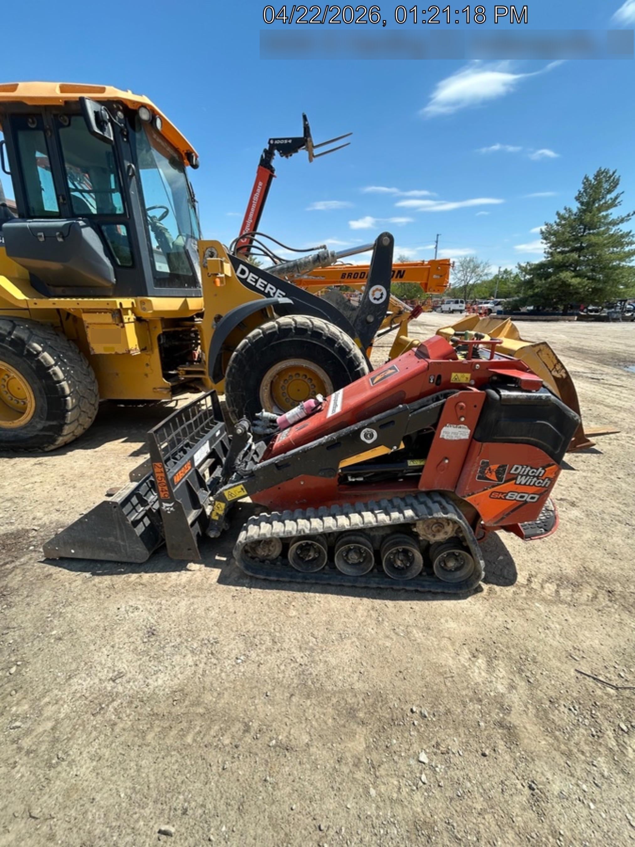 2020 DITCH WITCH SK800A