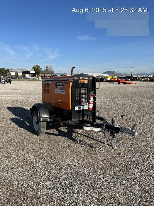 2022 Lincoln Electric LE400 Kubota V1505, Trlr, Cable Rack, Light Kit, ES Decals, T3