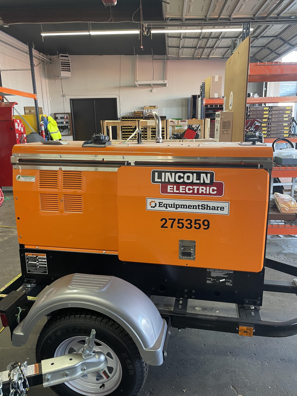 2022 Lincoln Electric LE400 Kubota V1505, Trlr, Cable Rack, Light Kit, ES Decals, T3