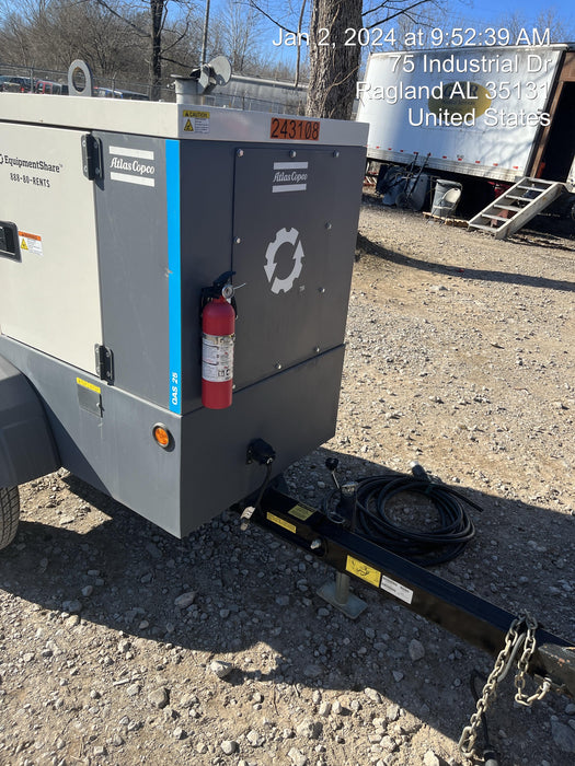 2022 ATLAS COPCO QAS25 CWK