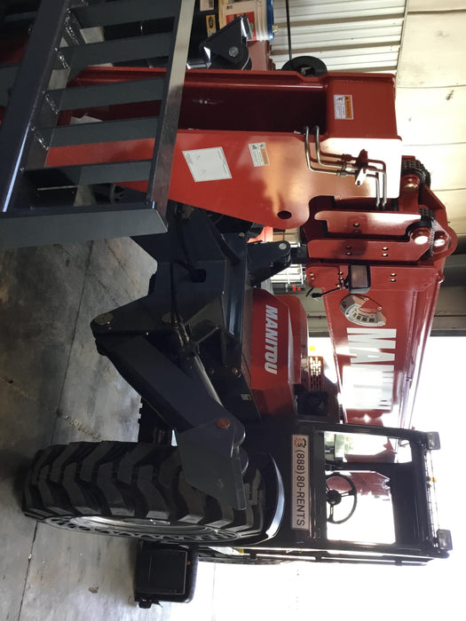 2018 Manitou MTA10055 MTA10055 - Canopy, Worklights, Beacon, 66" Carriage, 60" Forks, Solid Tires, Aux Hydraulics