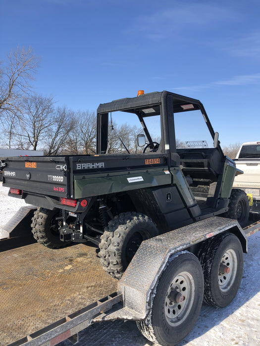 2021 Yanmar YU1000 Canopy, Steel Wheel, Poly WindShield, Beacon, Backup Alarm