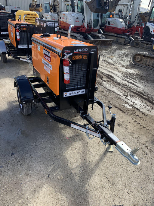 2022 Lincoln Electric LE400 Kubota V1505, Trlr, Cable Rack, Light Kit, ES Decals, T3