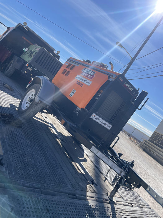 2022 Lincoln Electric LE400 Kubota V1505, Trlr, Cable Rack, Light Kit, ES Decals, T3