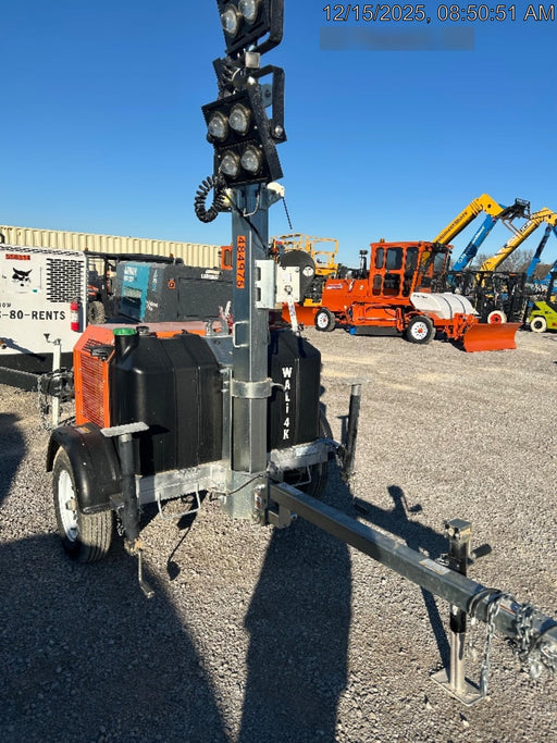 2025 Wanco WLTT-4MM4K Diesel, Mitsubishi L2E, 9.0HP @1800 rpm, Deep Sea Controller, Shore Power Plug, Auto Start, (4) 350W LED Floodlights, 4kW Generator, 60 Gal Fuel Tank, 2" Ball, T3