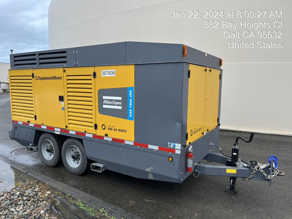 2023 ATLAS COPCO XAS 1800