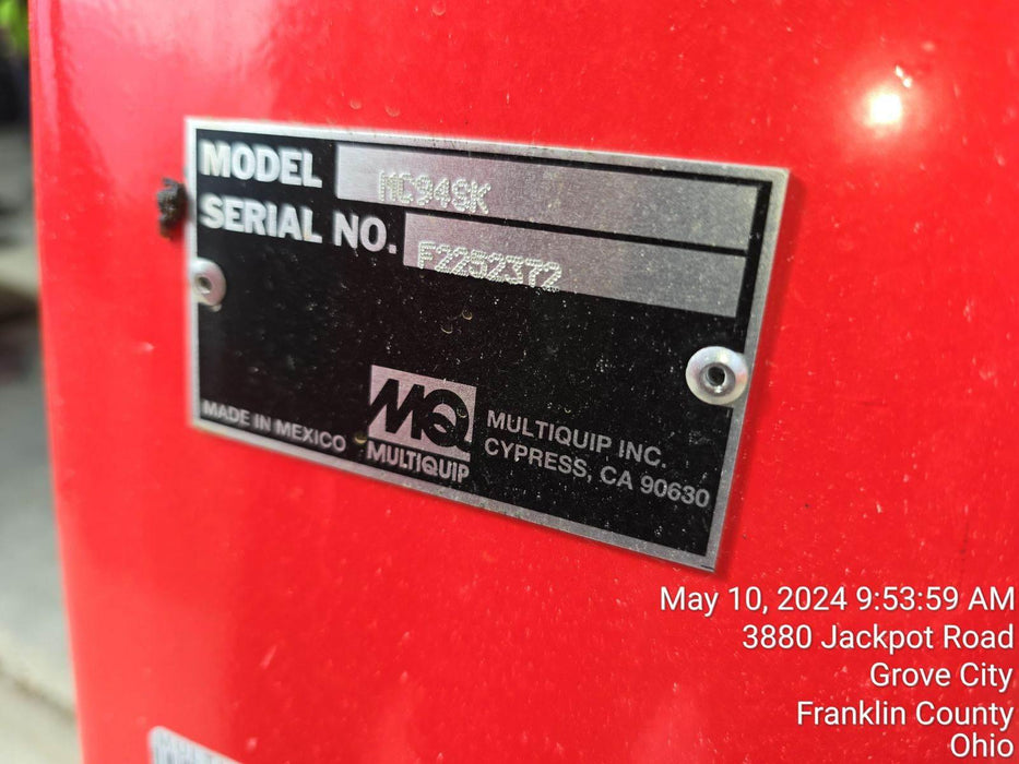 2022 MULTIQUIP MC94PK