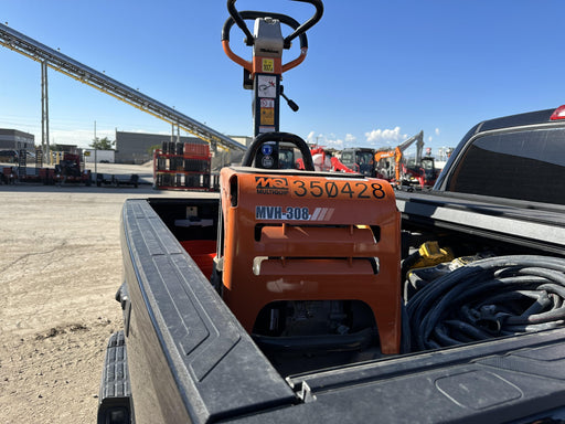 2023 Multiquip MV308GH Honda GX270, 18" Plate, Tachometer