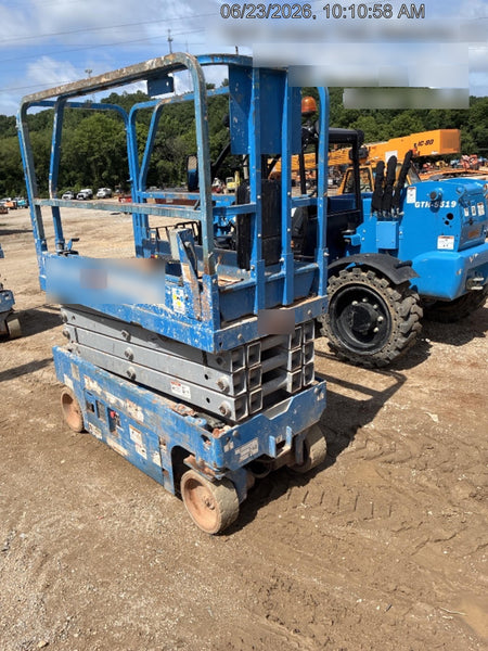 2019 Genie GS-1930 Fixed Rails with Chain Entry