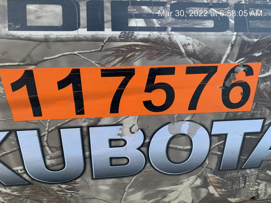 2020 Kubota RTV-X1140RL-A 4wd Utility Cart, Diesel, 4 Seat, LED Strobe, Windshield Polycarbonate HC, Plastic Canopy, Wire Harness Kit, Backup Alarm