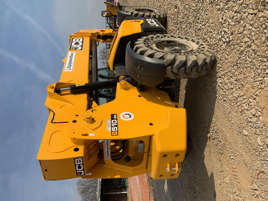 2020 JCB 510-56 Cab/Heat/Air, Solid Tires, Work Lights, Beacon, Aux Hydraulics, Back up Alarm, Lifting Eye, ES Decals