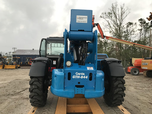 2020 Genie GTH-844 Cab/Heat/Air, Solid Tires, Work Lights, Beacon, Aux Hydraulics, Back up Alarm, Lifting Eye