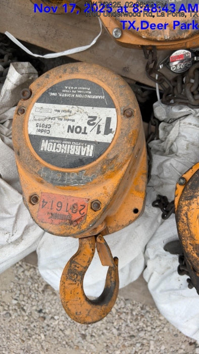 2022 HARRINGTON CF015-20