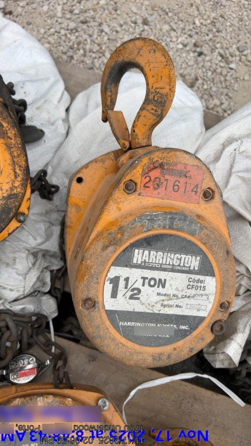 2022 HARRINGTON CF015-20