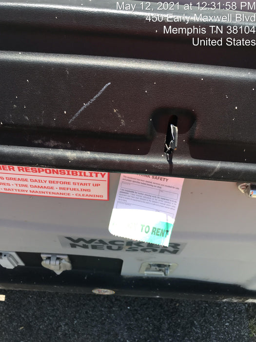 2019 Wacker Neuson LTV6K-LED LED Lighting, ES Track Hardware, Fuel Level Sensor