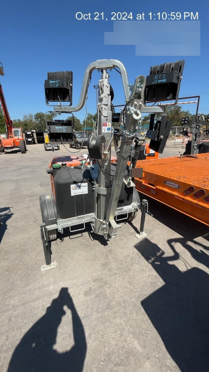 2024 Wanco WLTT-4MM4K Diesel, Deep Sea Controller, Shore Power Plug, Auto Start, (4) 350W LED Floodlights, 4kW Generator, 60 Gal Fuel Tank, 2" Ball, T3