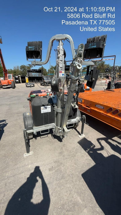 2024 Wanco WLTT-4MM4K Diesel, Deep Sea Controller, Shore Power Plug, Auto Start, (4) 350W LED Floodlights, 4kW Generator, 60 Gal Fuel Tank, 2" Ball, T3