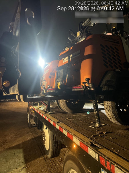 2024 Generac MLT2 Diesel, Flex Switch 120V Input, Powerzone Controller, 
(4) 320W LED Lights, 4kW Generator, 39.9 Gal Fuel Tank, 2" Ball, T3