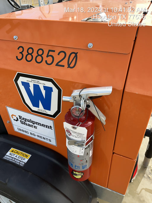 2024 Wanco WLTT-4MM4K Diesel, Deep Sea Controller, Shore Power Plug, Auto Start, (4) 350W LED Floodlights, 4kW Generator, 60 Gal Fuel Tank, 2" Ball, T3