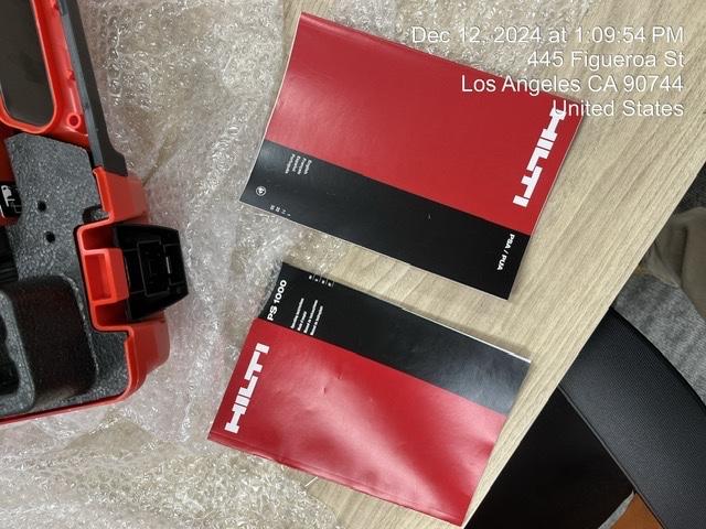 2024 HILTI PS 1000-B