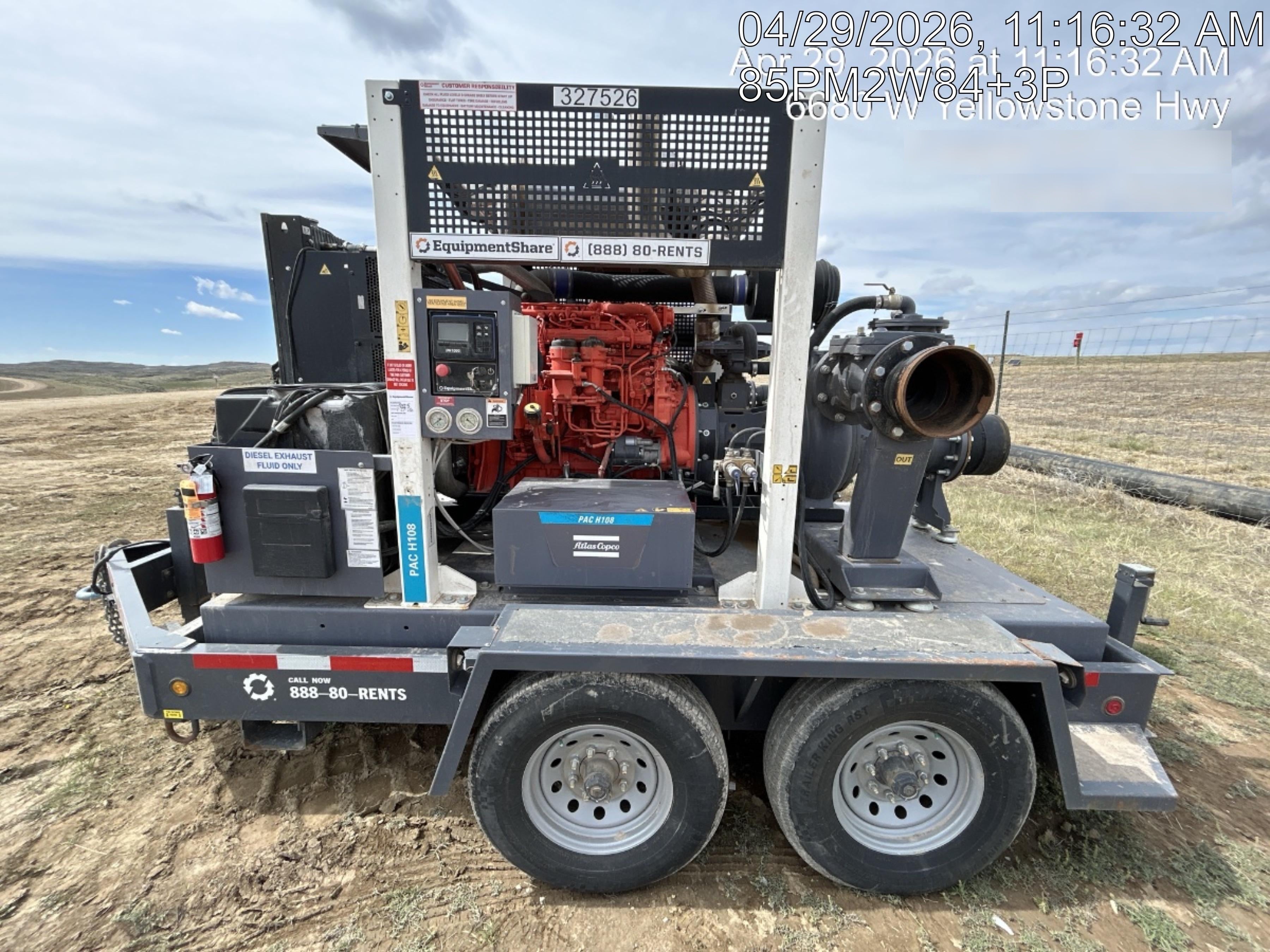 2023 ATLAS COPCO PAC H108 SD