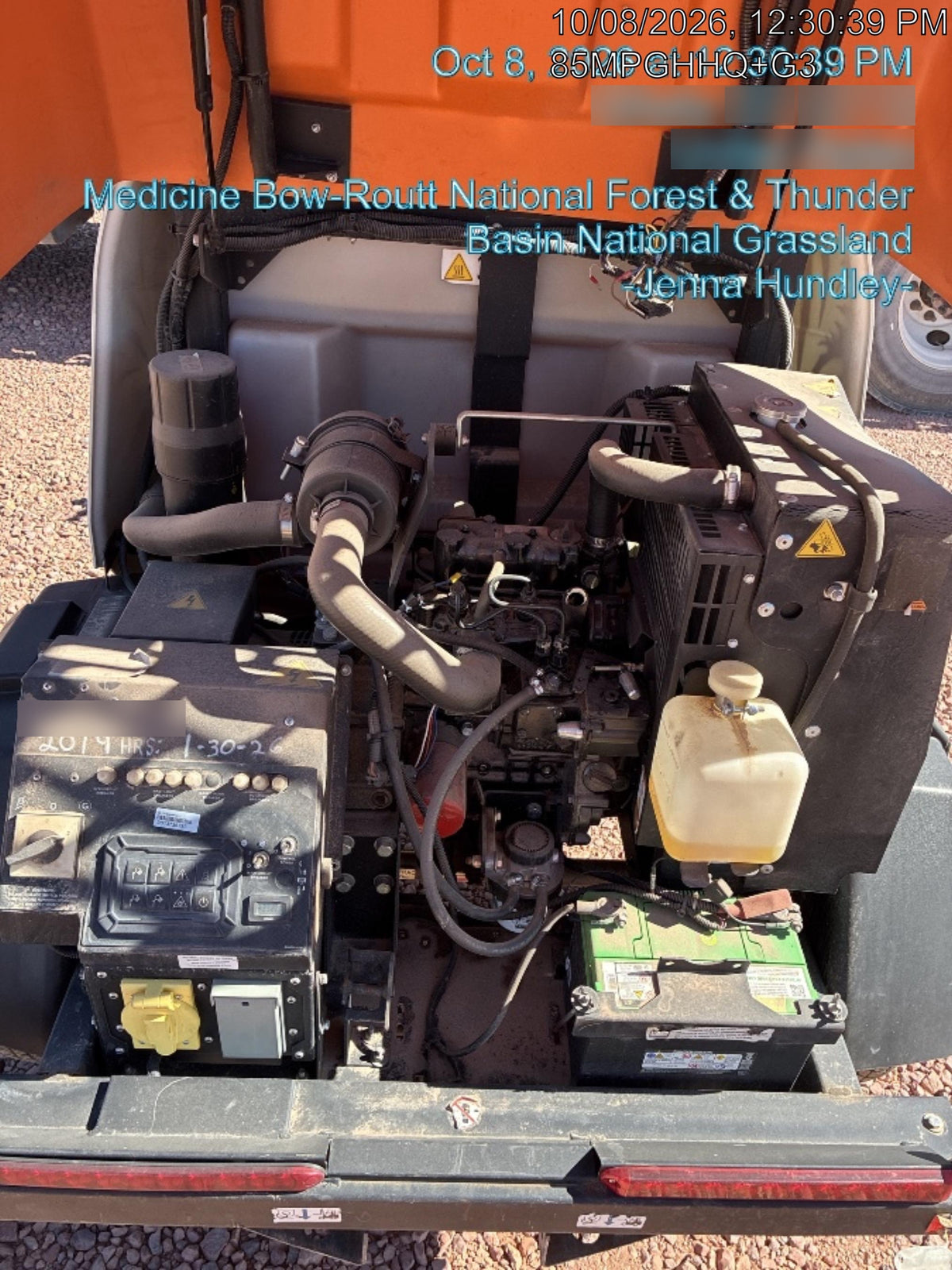 2023 Generac MLT2 Diesel, Flex Switch 120V Input, Powerzone Controller, (4) 320W LED Lights, 4kW Generator, 39.9 Gal Fuel Tank, 2" Ball, T3