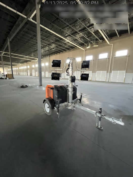 2024 Wanco WLTT-4MM4K Diesel, Deep Sea Controller, Shore Power Plug, Auto Start, (4) 350W LED Floodlights, 4kW Generator, 60 Gal Fuel Tank, 2" Ball, T3