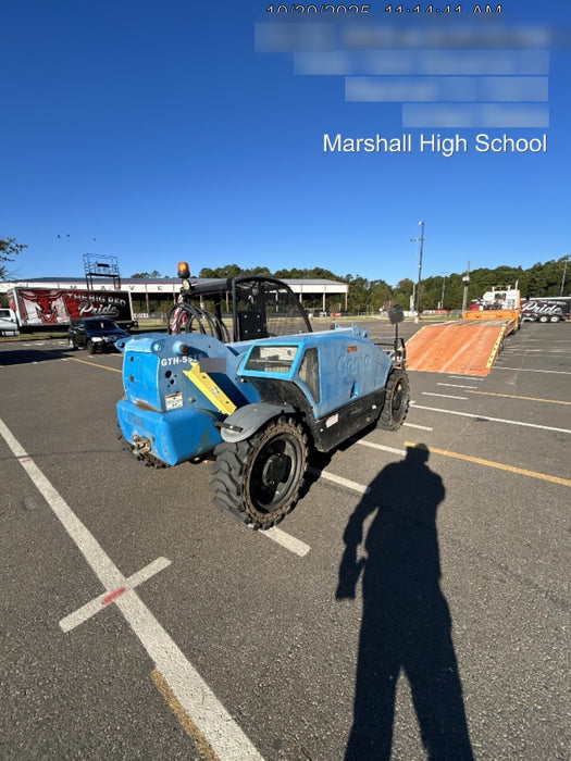 2019 Genie GTH-5519 Canopy, Solid RT Tires, LED Work Lights, Beacon, 48" Carriage, 48" Forks