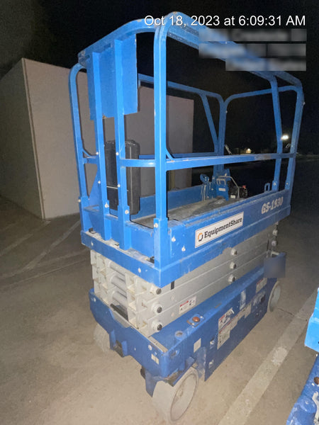 2018 Genie GS-1930 Genie GS-1930 Scissor Lift w/Standard Options
