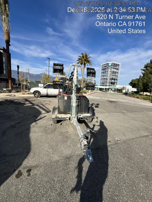 2024 Wanco WLTT-4MM4K Diesel, Deep Sea Controller, Shore Power Plug, Auto Start, (4) 350W LED Floodlights, 4kW Generator, 60 Gal Fuel Tank, 2" Ball, T3