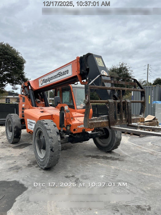 2020 Skytrak 8042 Cab/Heat/Air, Solid Tires, Work Lights, Beacon, Aux Hydraulics, Back up Alarm, Lifting Eye, ES Decals