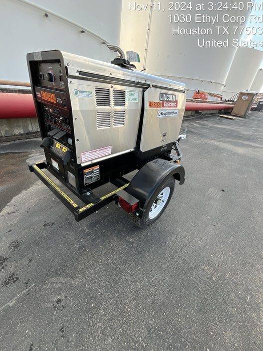 2024 Lincoln Electric LE400 Kubota V1505, Trlr, Cable Rack, Light Kit, ES Decals, T3