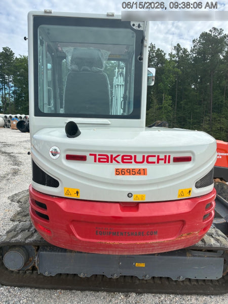 2025 TAKEUCHI TB250-2CR