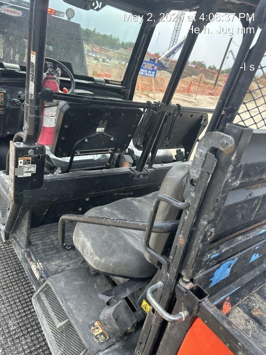 Kubota RTV-X1140W-H Plastic Canopy, Windshield Acrylic Clear, LED Strobe Light, Wire Harness Kit, Back up Alarm