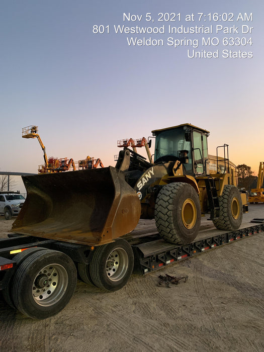 2018 Sany SW405K RETAIL-Standard - Paladin Quick Couplers, Paladin QC 4 yard Buckets, Paladin QC 72" Forks