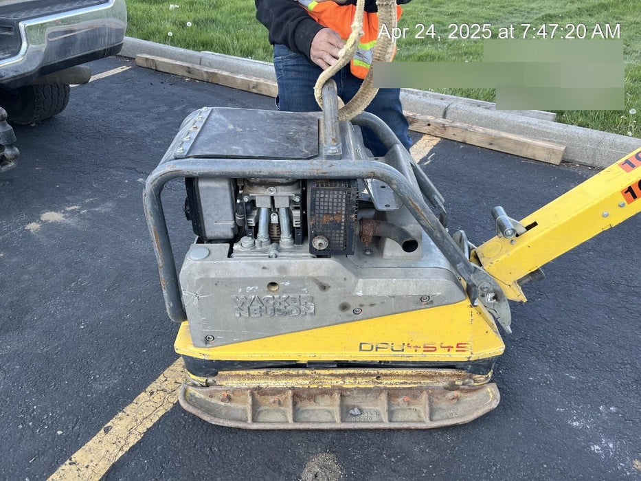 2020 Wacker Neuson DPU4545HEH Reversible Plate Compactor, Diesel