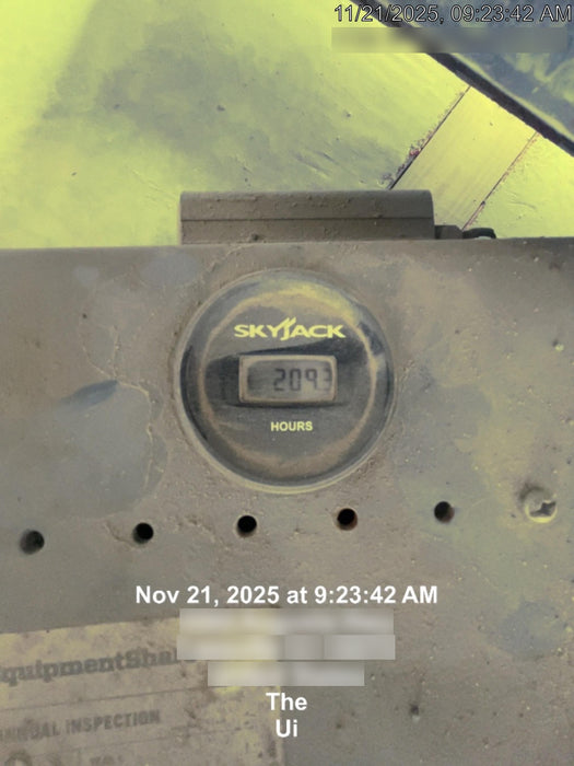 2019 Skyjack SJIII-3226 Standard w/Trojan Batteries