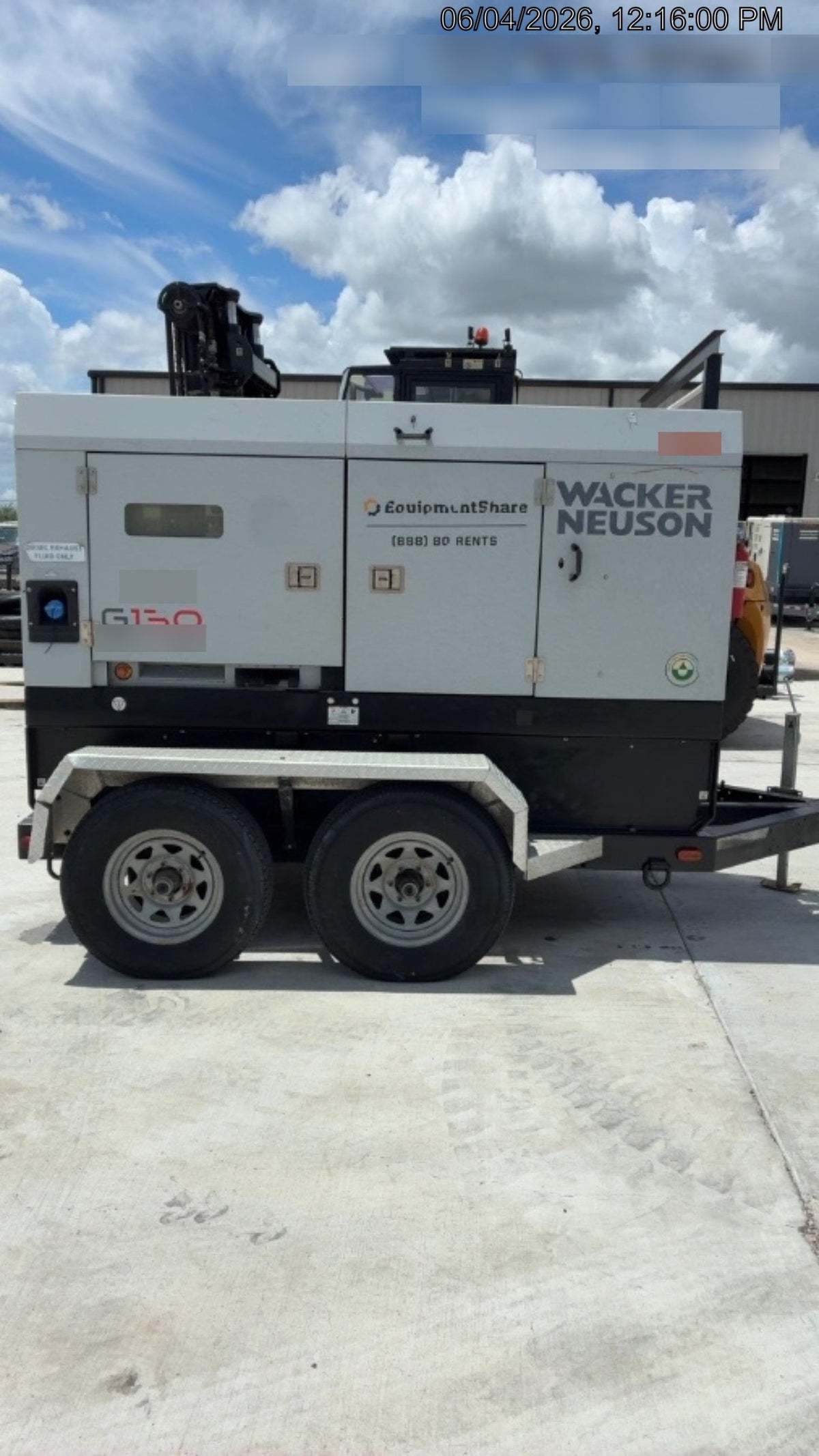 2019 WACKER NEUSON G130