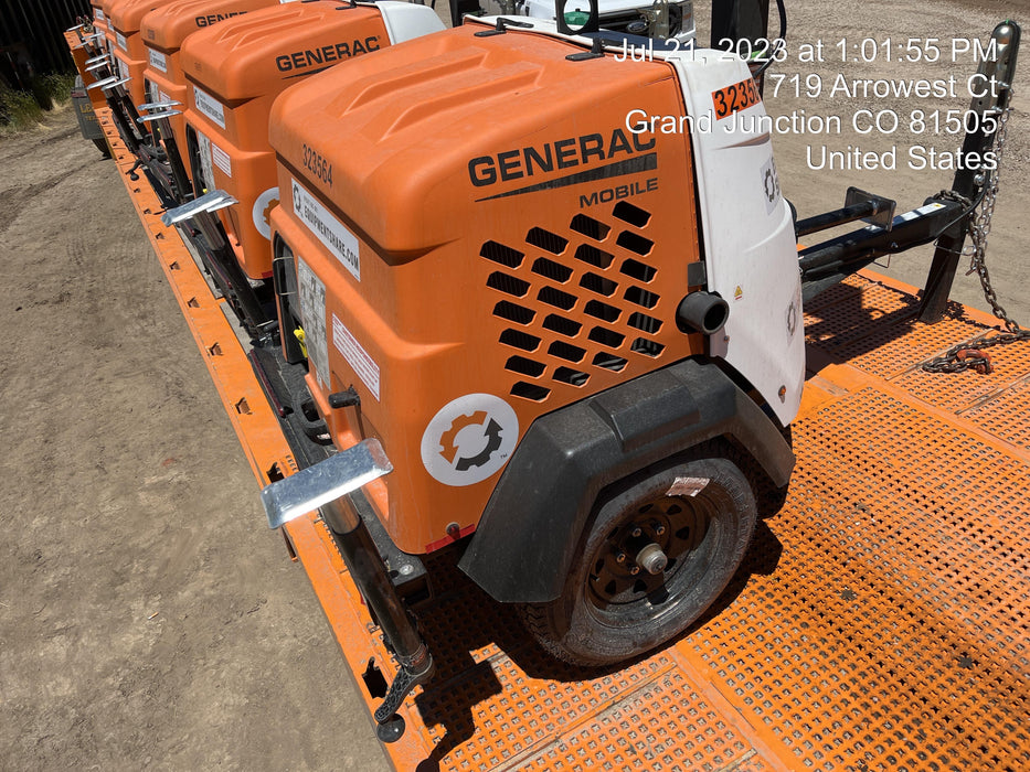 2023 Generac MLT2 Diesel, Flex Switch 120V Input, Powerzone Controller, (4) 320W LED Lights, 4kW Generator, 39.9 Gal Fuel Tank, 2" Ball, T3