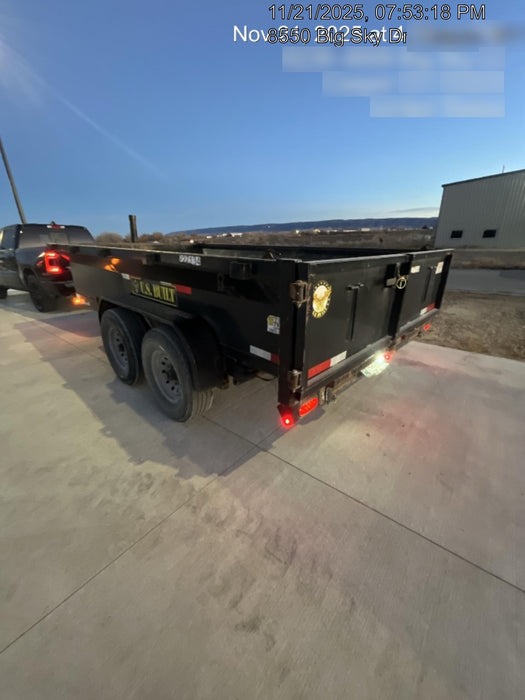 2022 US BUILT 7x14 Dump