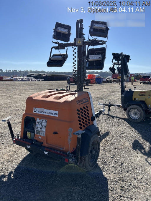 2023 Generac MLT2 Diesel, Flex Switch 120V Input, Powerzone Controller, (4) 320W LED Lights, 4kW Generator, 39.9 Gal Fuel Tank, 2" Ball, T3