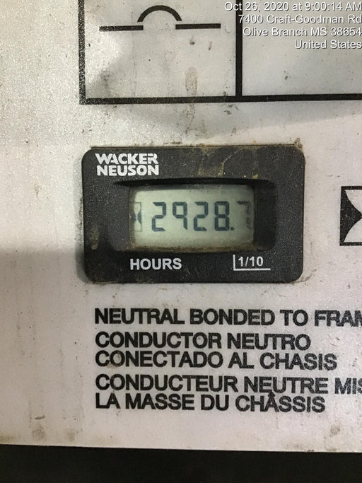 2019 Wacker Neuson LTV6K-LED LED Lighting, ES Track Hardware, Fuel Level Sensor