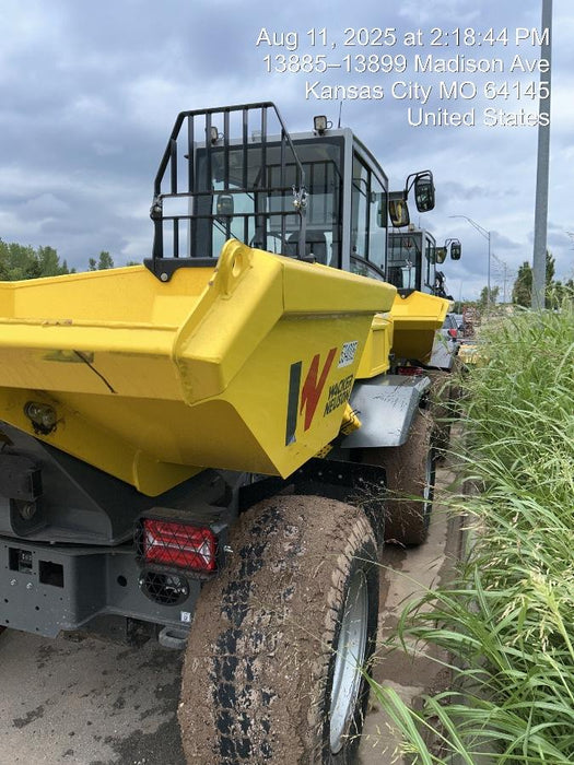 2025 WACKER NEUSON DV605 Cab Turf Tires