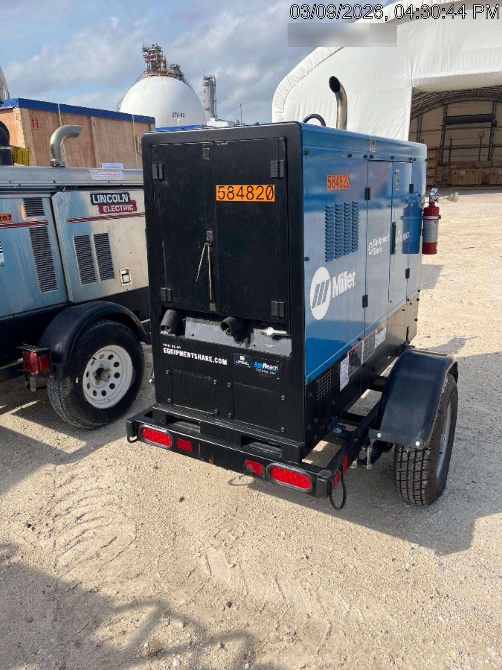 2025 MILLER ELECTRIC BIG BLUE 500