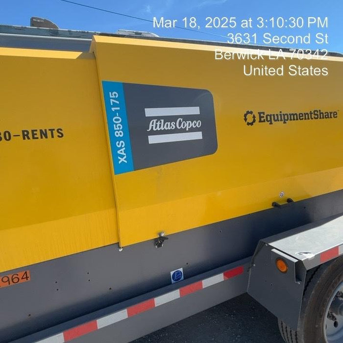 2024 ATLAS COPCO XAS 850