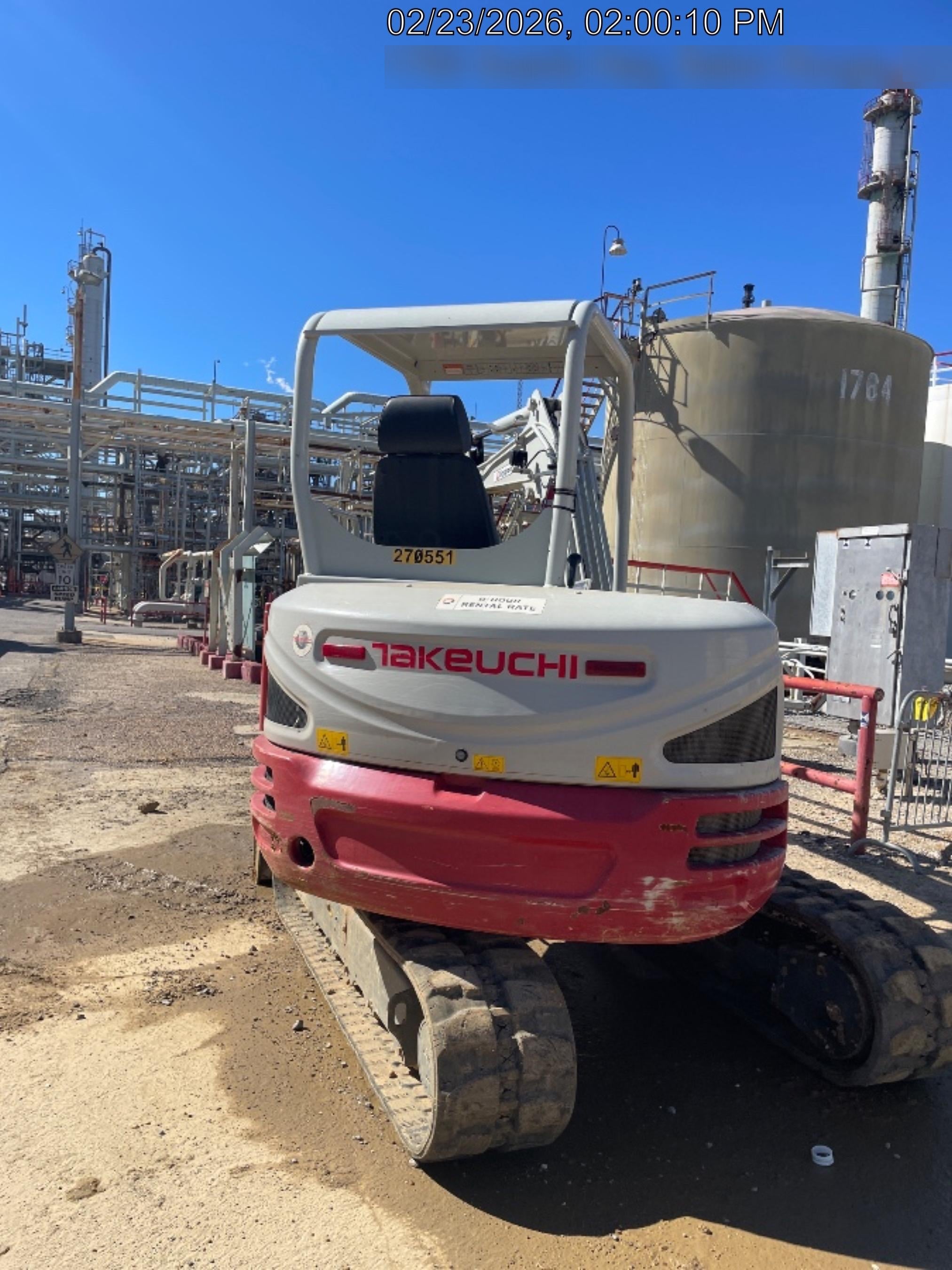 2022 TAKEUCHI TB250-2R