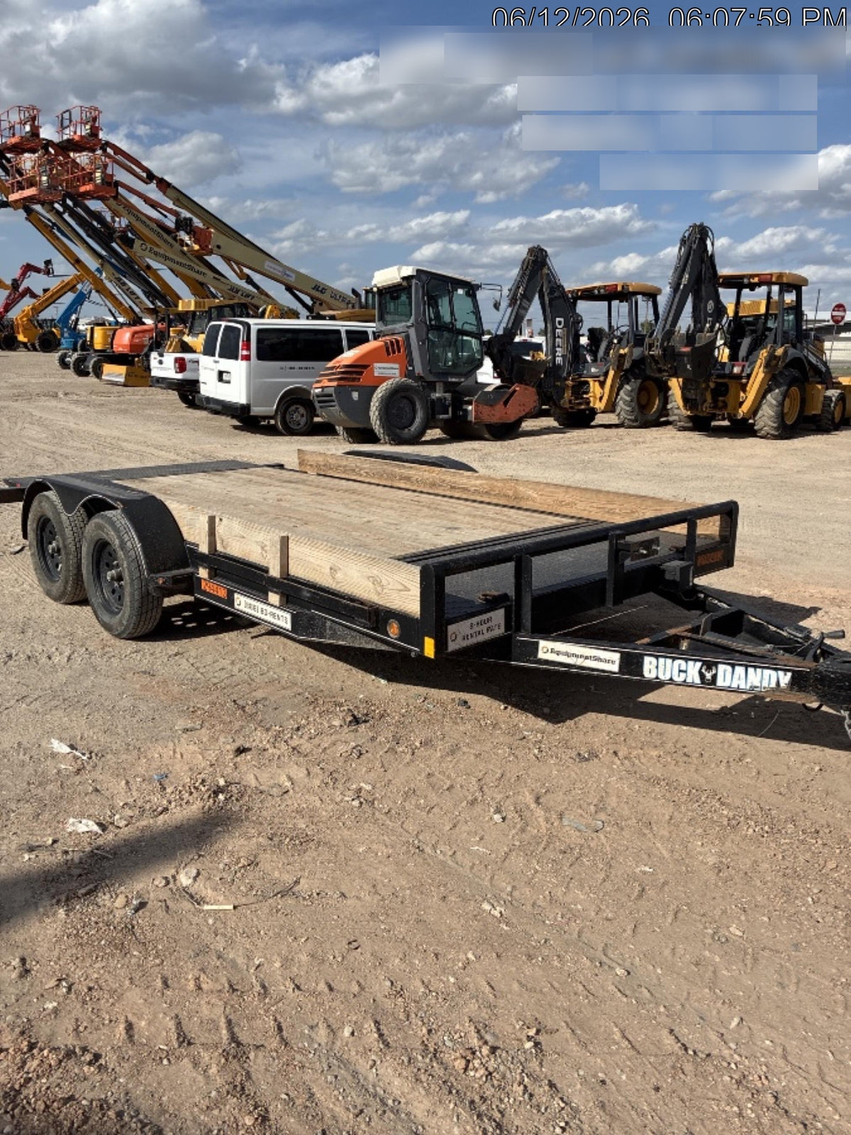 2023 BUCK DANDY 16' Light Duty Tilt Car Hauler