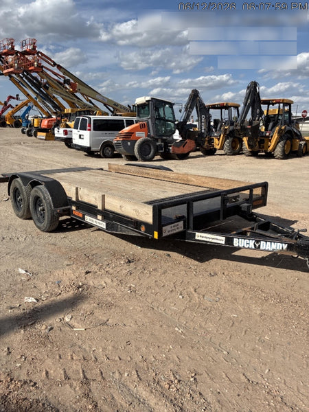2023 BUCK DANDY 16' Light Duty Tilt Car Hauler