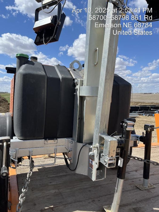 2024 Wanco WLTT-4MM4K Diesel, Deep Sea Controller, Shore Power Plug, Auto Start, (4) 350W LED Floodlights, 4kW Generator, 60 Gal Fuel Tank, 2" Ball, T3